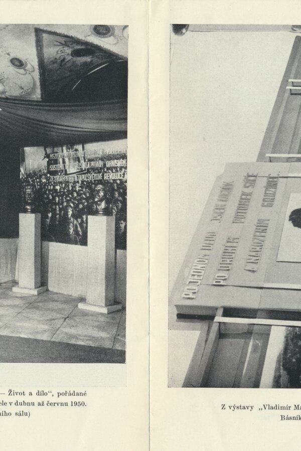 reprodukce z pražské výstavy –  Galerie Československého spisovatele, duben–červen 1950